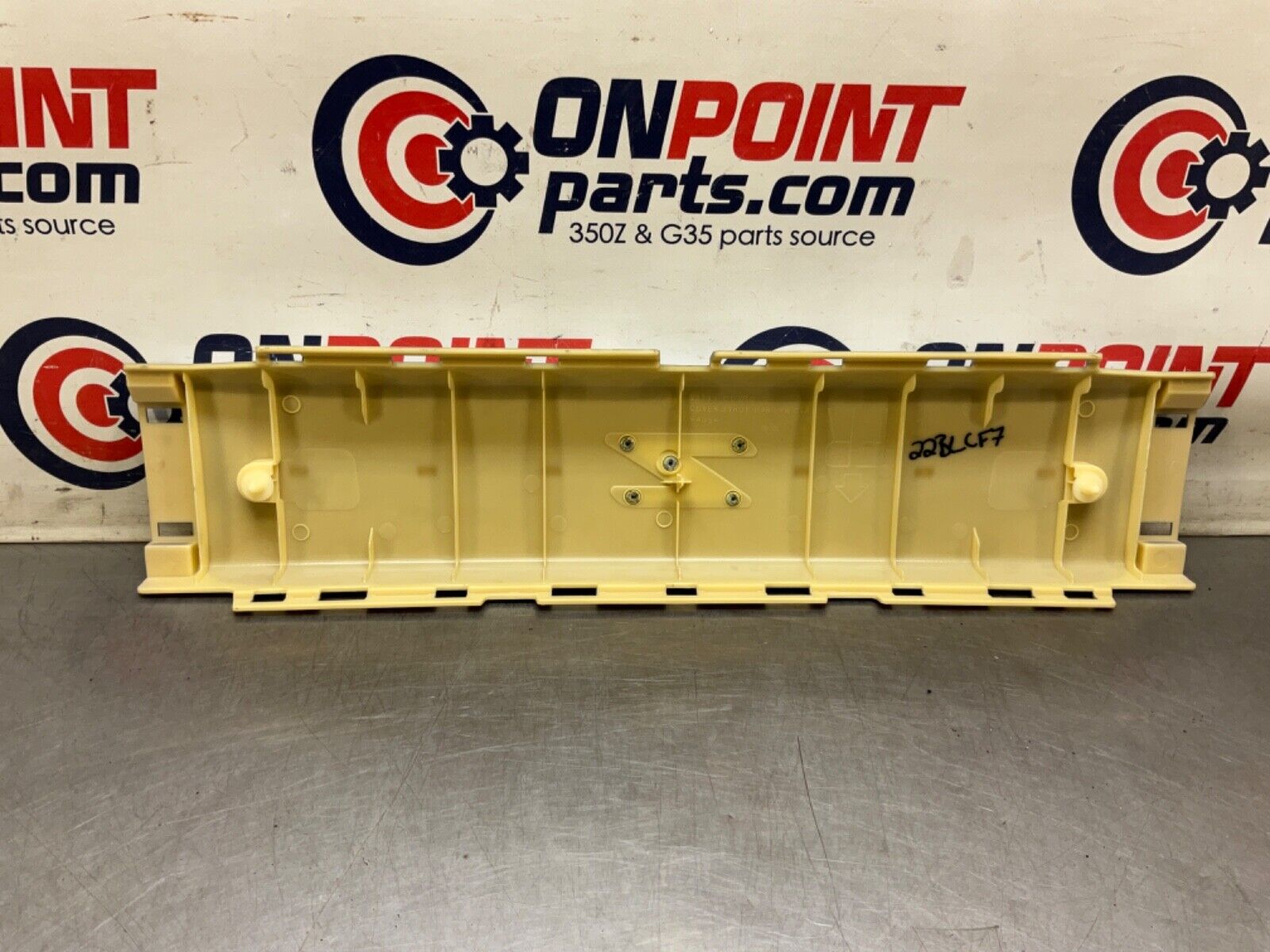 2004 Nissan Z33 350Z Rear Trunk Strut Bar Cover 93130 OEM 22BLCF7 - On Point Parts Inc