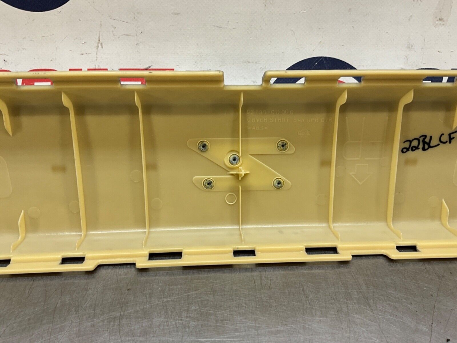 2004 Nissan Z33 350Z Rear Trunk Strut Bar Cover 93130 OEM 22BLCF7 - On Point Parts Inc