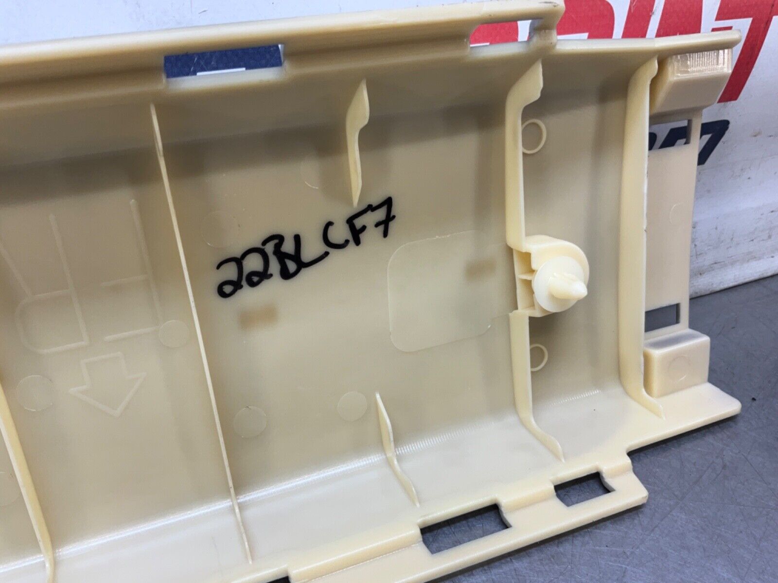 2004 Nissan Z33 350Z Rear Trunk Strut Bar Cover 93130 OEM 22BLCF7 - On Point Parts Inc