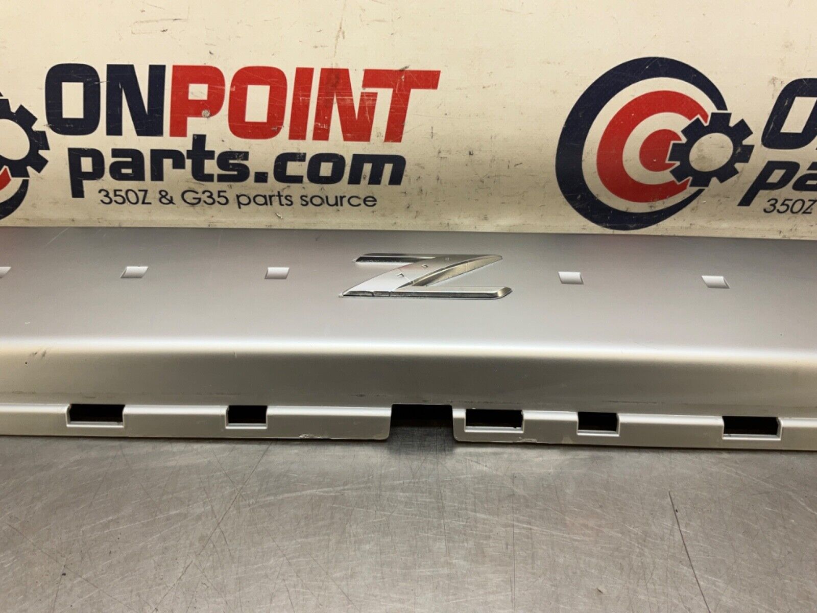 2004 Nissan Z33 350Z Rear Trunk Strut Bar Cover 93130 OEM 22BLCF7 - On Point Parts Inc