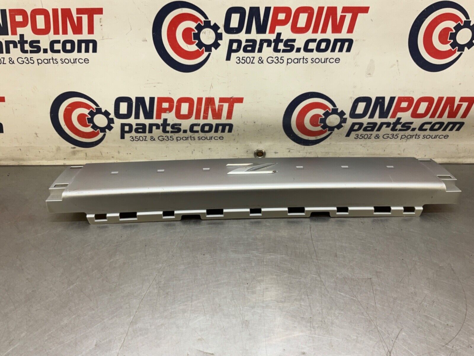 2004 Nissan Z33 350Z Rear Trunk Strut Bar Cover 93130 OEM 22BLCF7 - On Point Parts Inc