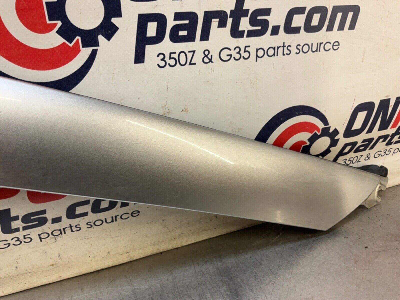 2004 Nissan Z33 350Z Passenger Right Exterior A Pillar Trim 76836 OEM 22BLCF2 - On Point Parts Inc