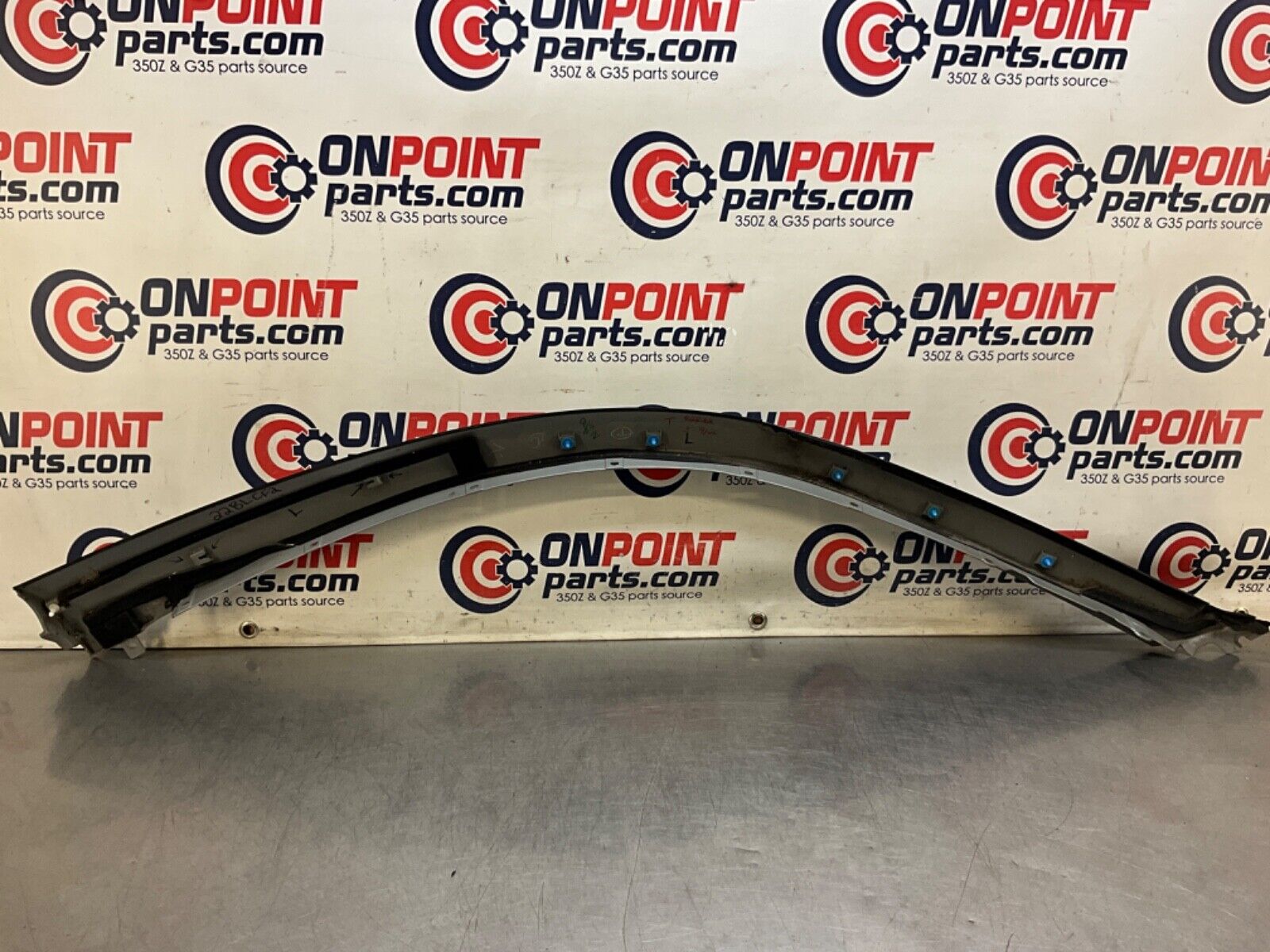 2004 Nissan Z33 350Z Driver Left Exterior A Pillar Trim 76837