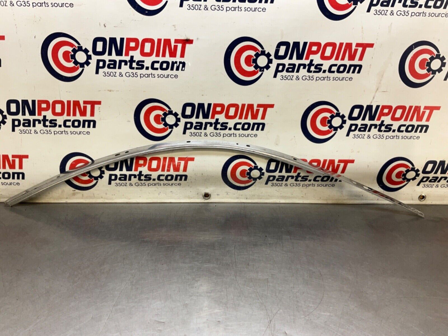 2004 Nissan Z33 350Z Driver Left A Pillar Weatherstrip Mount Bracket OEM 22BLCF2 - On Point Parts Inc