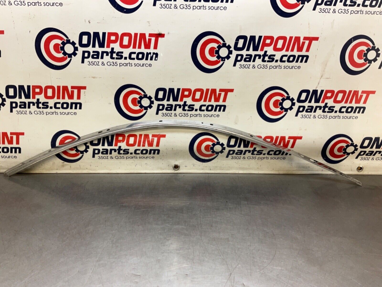 2004 Nissan Z33 350Z Driver Left A Pillar Weatherstrip Mount Bracket OEM 22BLCF2 - On Point Parts Inc