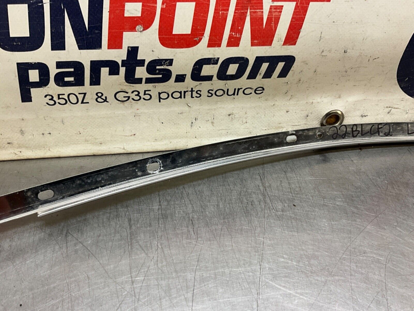 2004 Nissan Z33 350Z Driver Left A Pillar Weatherstrip Mount Bracket OEM 22BLCF2 - On Point Parts Inc