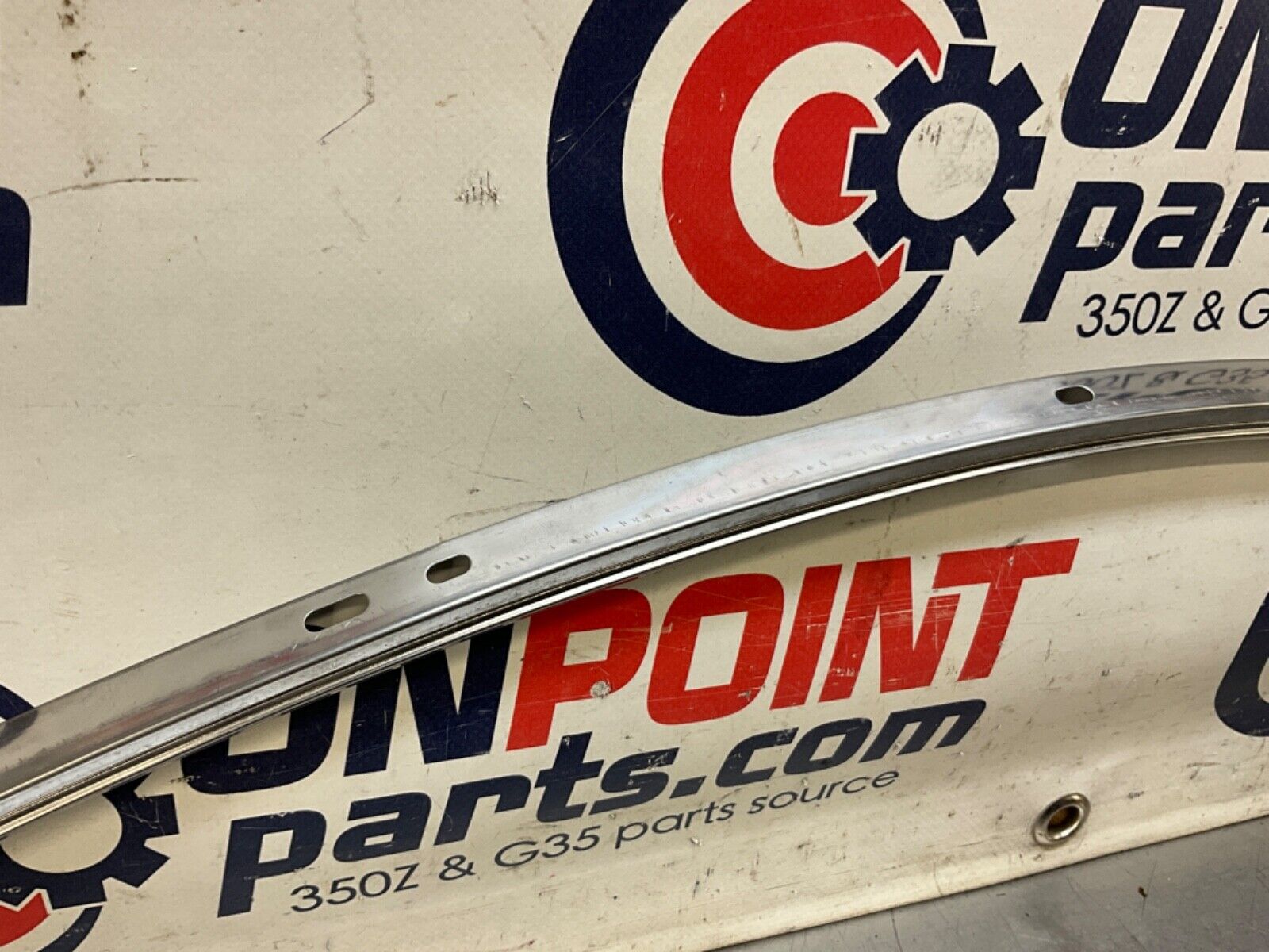 2004 Nissan Z33 350Z Driver Left A Pillar Weatherstrip Mount Bracket OEM 22BLCF2 - On Point Parts Inc