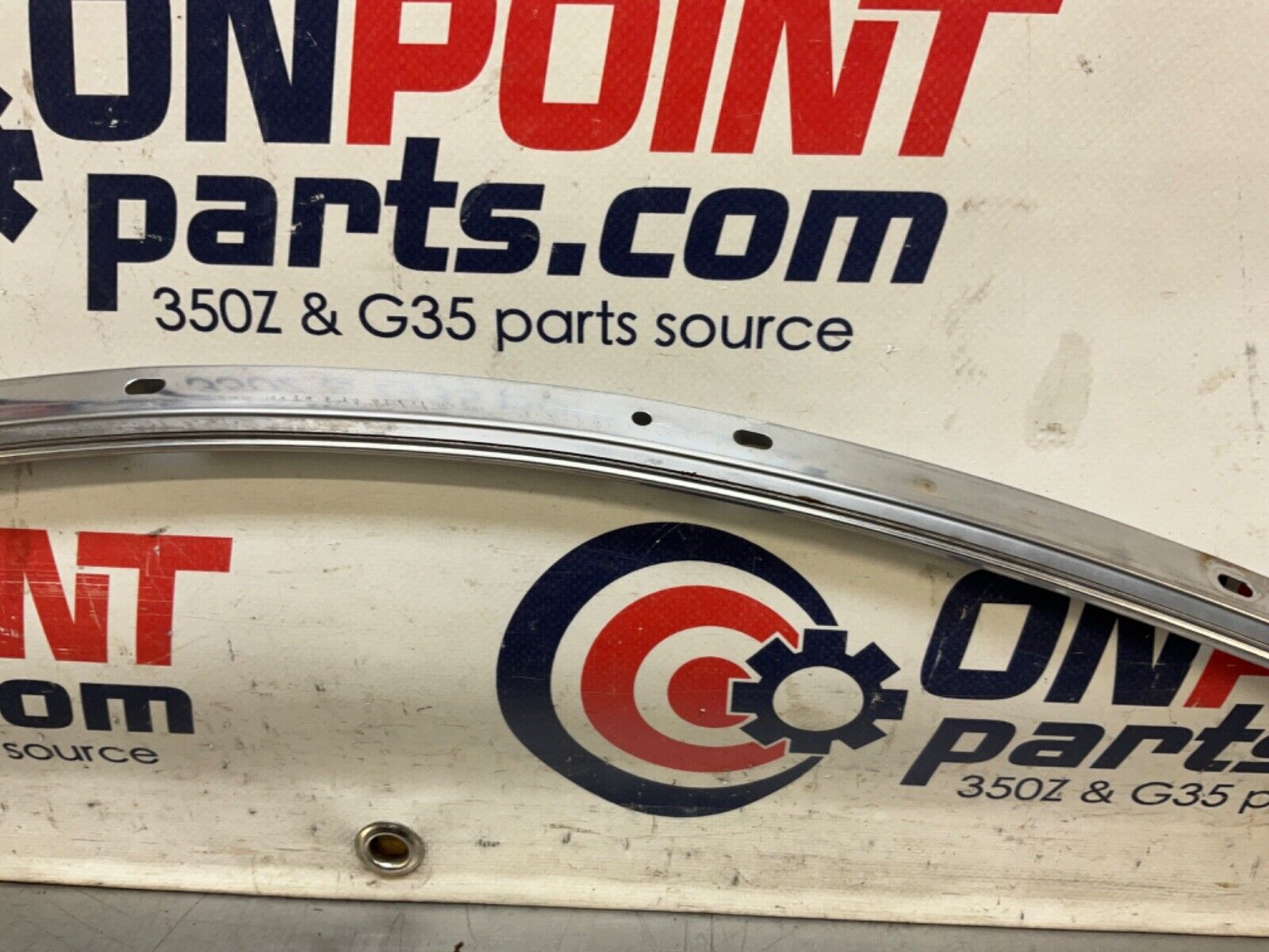 2004 Nissan Z33 350Z Driver Left A Pillar Weatherstrip Mount Bracket OEM 22BLCF2 - On Point Parts Inc