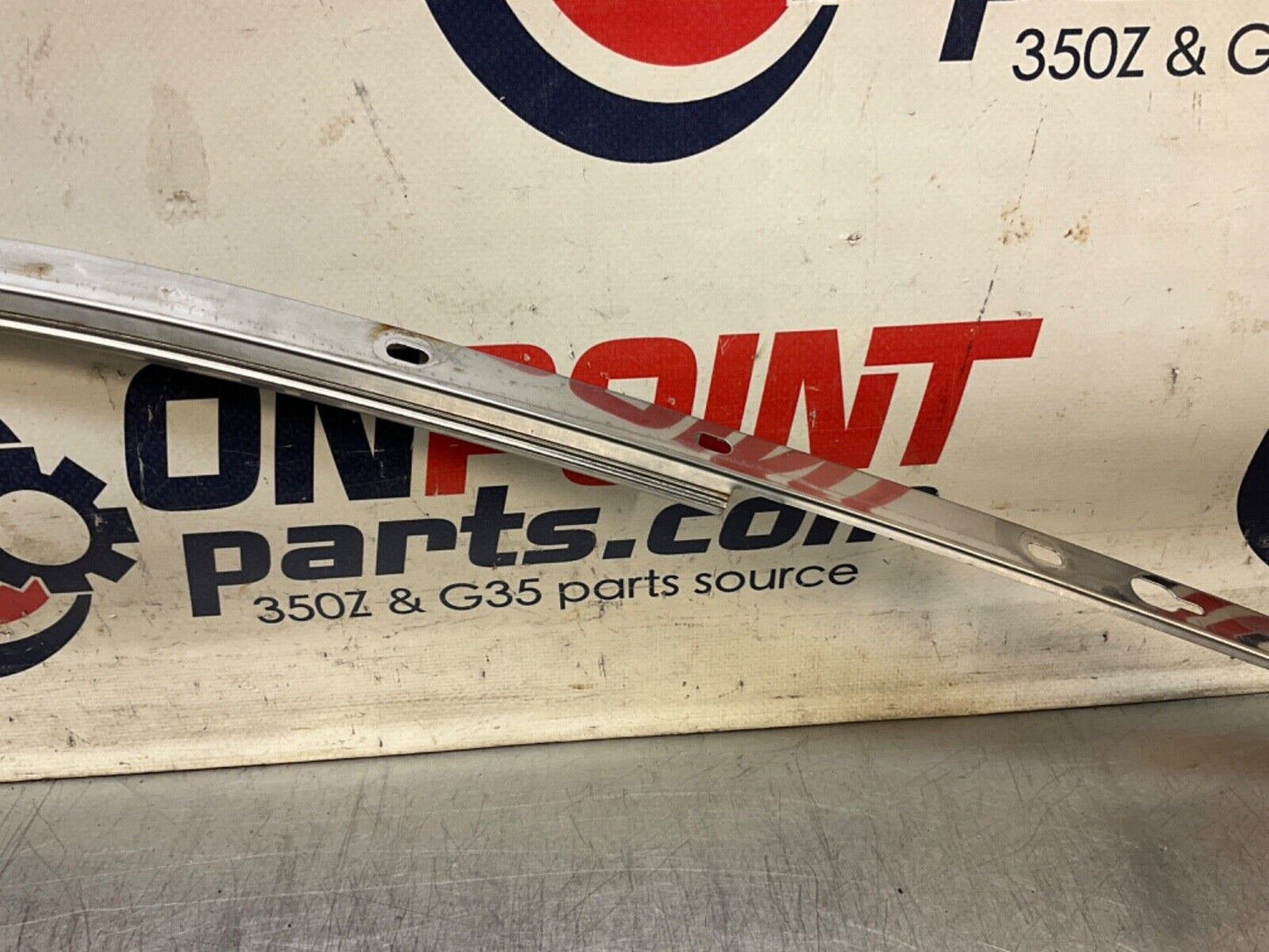 2004 Nissan Z33 350Z Driver Left A Pillar Weatherstrip Mount Bracket OEM 22BLCF2 - On Point Parts Inc