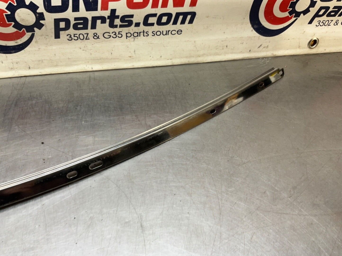 2004 Nissan Z33 350Z Driver Left A Pillar Weatherstrip Mount Bracket OEM 22BLCF2 - On Point Parts Inc