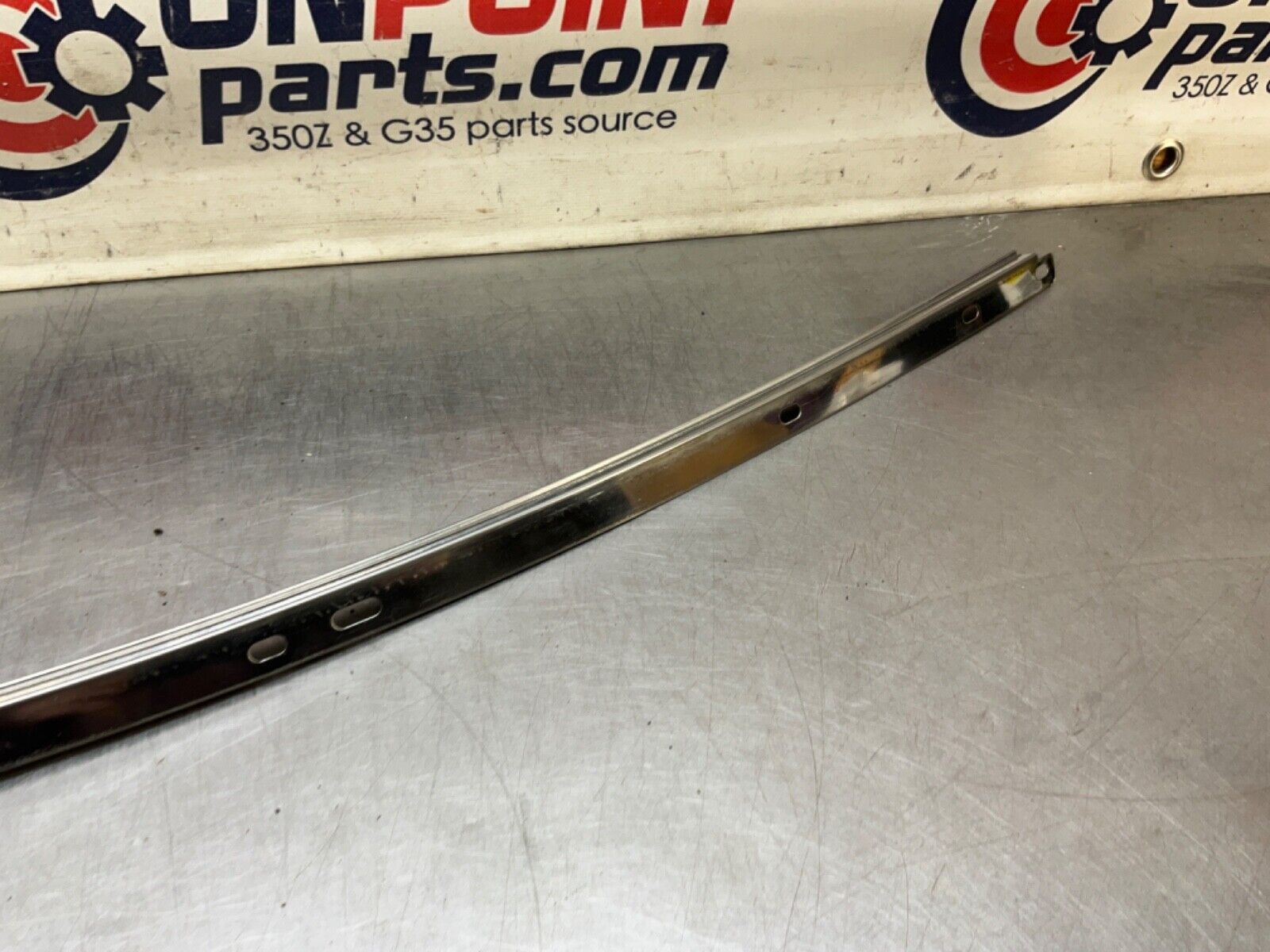 2004 Nissan Z33 350Z Driver Left A Pillar Weatherstrip Mount Bracket OEM 22BLCF2 - On Point Parts Inc