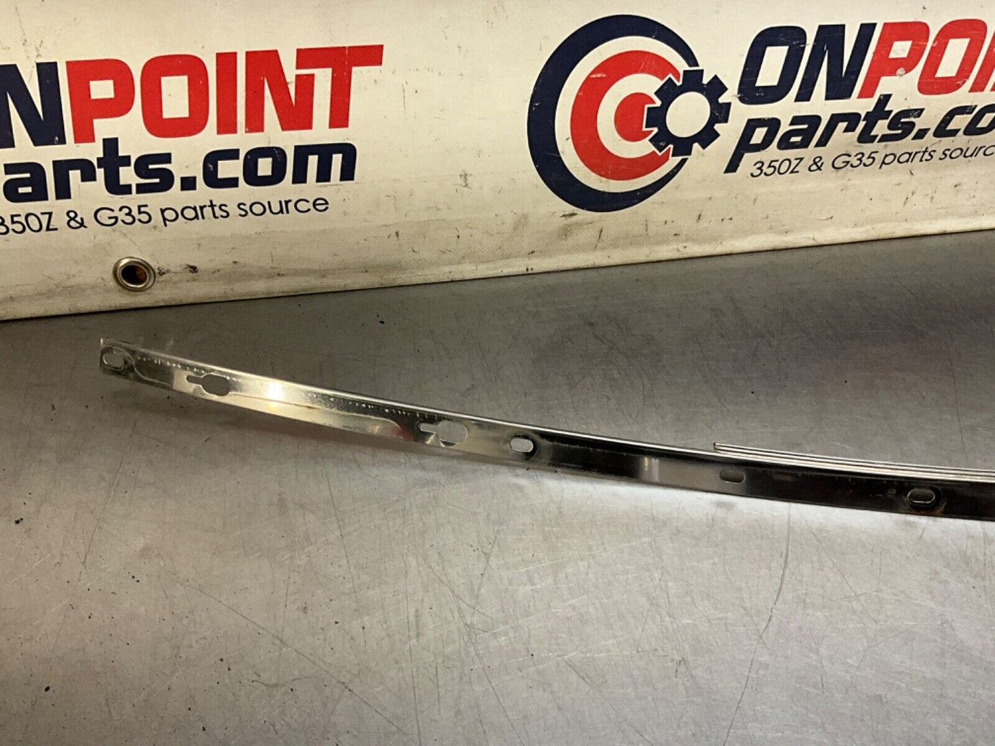 2004 Nissan Z33 350Z Driver Left A Pillar Weatherstrip Mount Bracket OEM 22BLCF2 - On Point Parts Inc