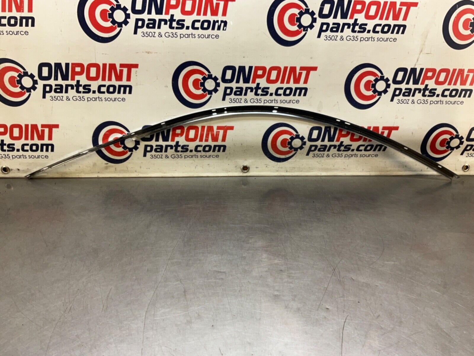 2004 Nissan Z33 350Z Driver Left A Pillar Weatherstrip Mount Bracket OEM 22BLCF2 - On Point Parts Inc