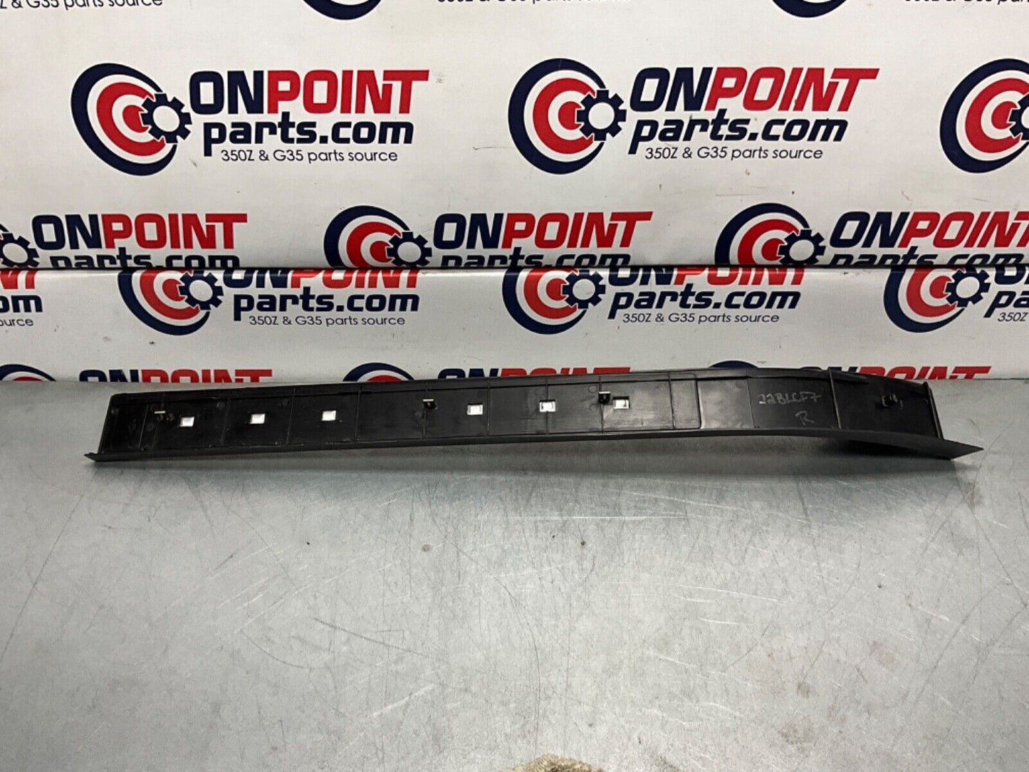 2004 Nissan Z33 350Z Passenger Right Door Threshold Kick Plate OEM 22BLCF7 - On Point Parts Inc