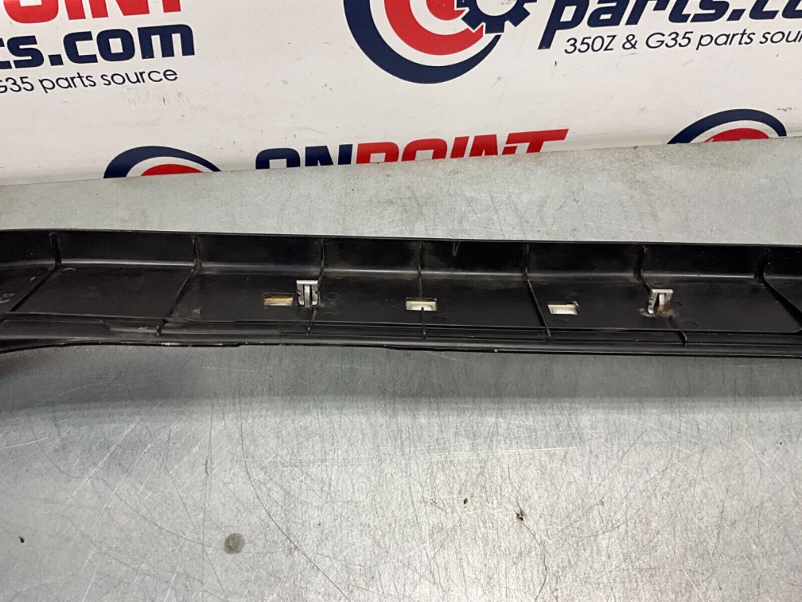 2004 Nissan Z33 350Z Passenger Right Door Threshold Kick Plate OEM 22BLCF7 - On Point Parts Inc