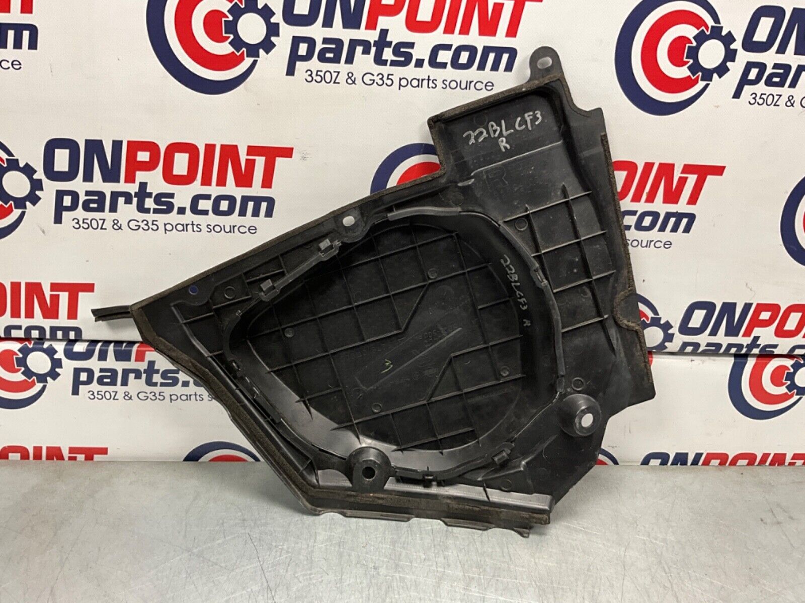 2004 Nissan Z33 350Z Passenger Right Battery Cover Bezel Trim 65278 OEM 22BLCF3 - On Point Parts Inc