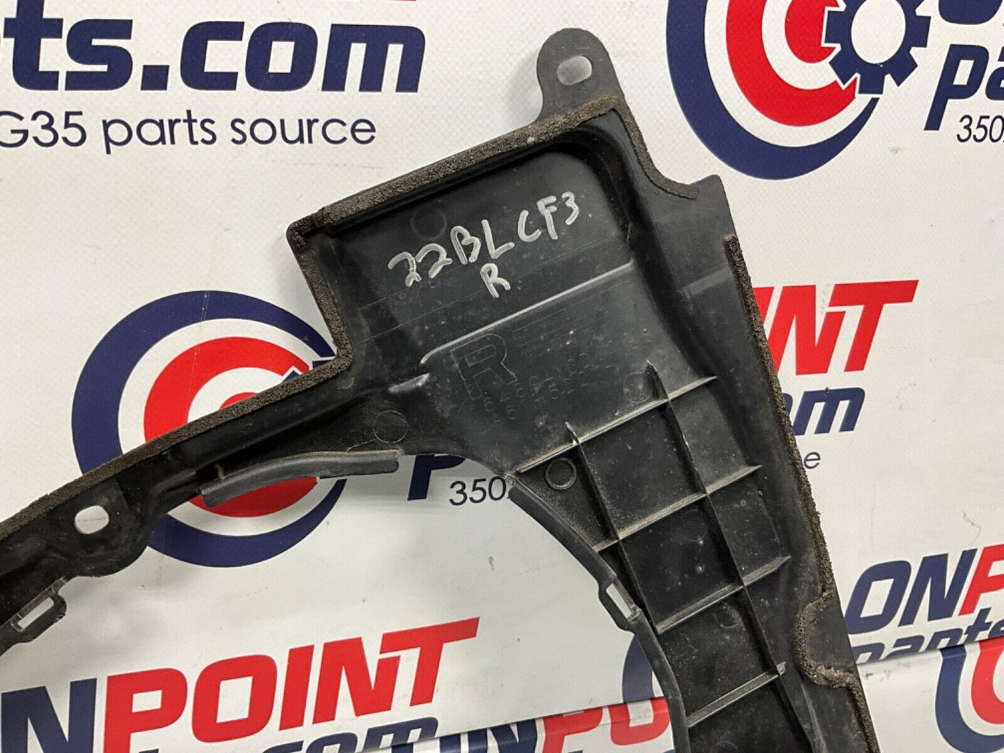 2004 Nissan Z33 350Z Passenger Right Battery Cover Bezel Trim 65278 OEM 22BLCF3 - On Point Parts Inc