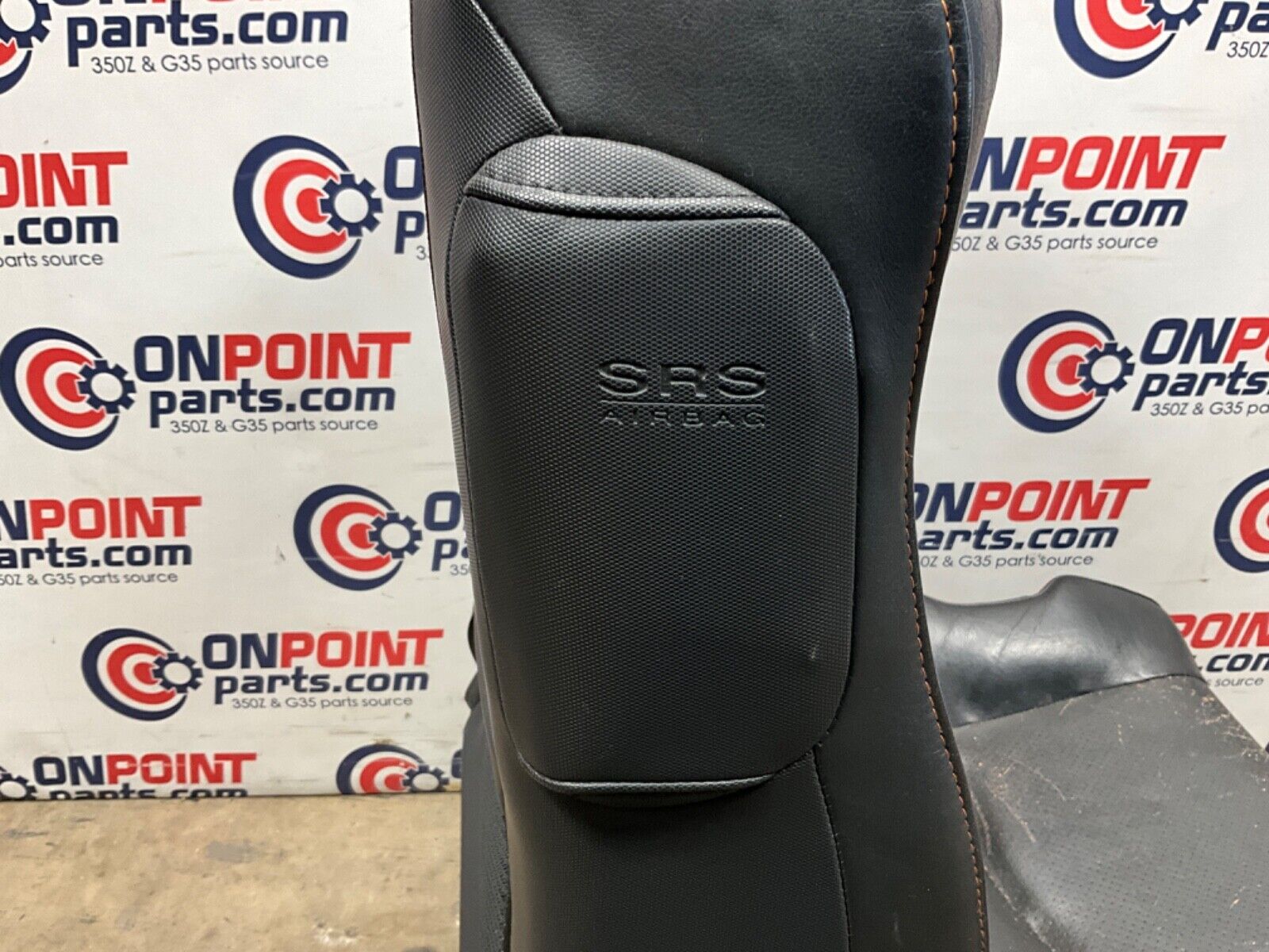 2004 Nissan Z33 350Z Passenger Right Power Leather Seat OEM 22BLCF9 - On Point Parts Inc