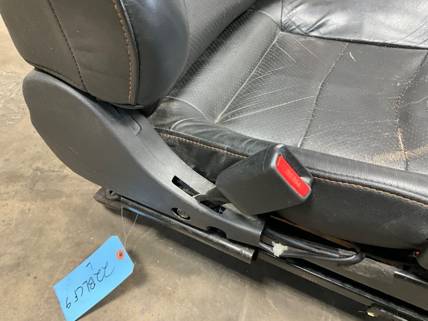 2004 Nissan Z33 350Z Driver Left Power Leather Seat with Switches OEM 22BLCF9 - On Point Parts Inc
