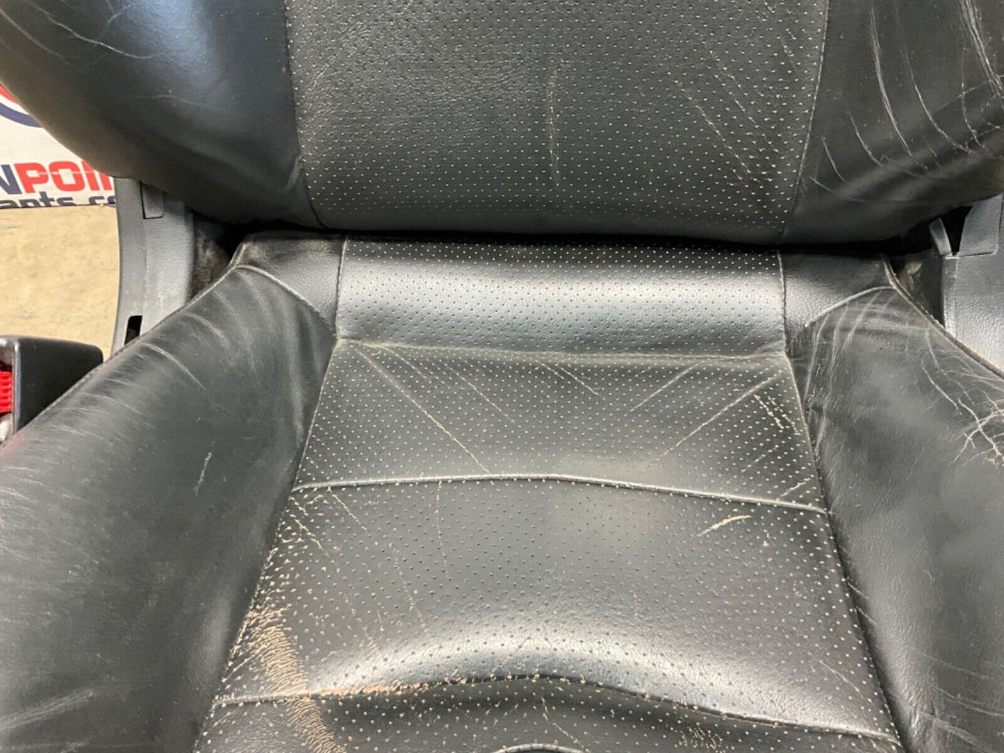 2004 Nissan Z33 350Z Driver Left Power Leather Seat with Switches OEM 22BLCF9 - On Point Parts Inc