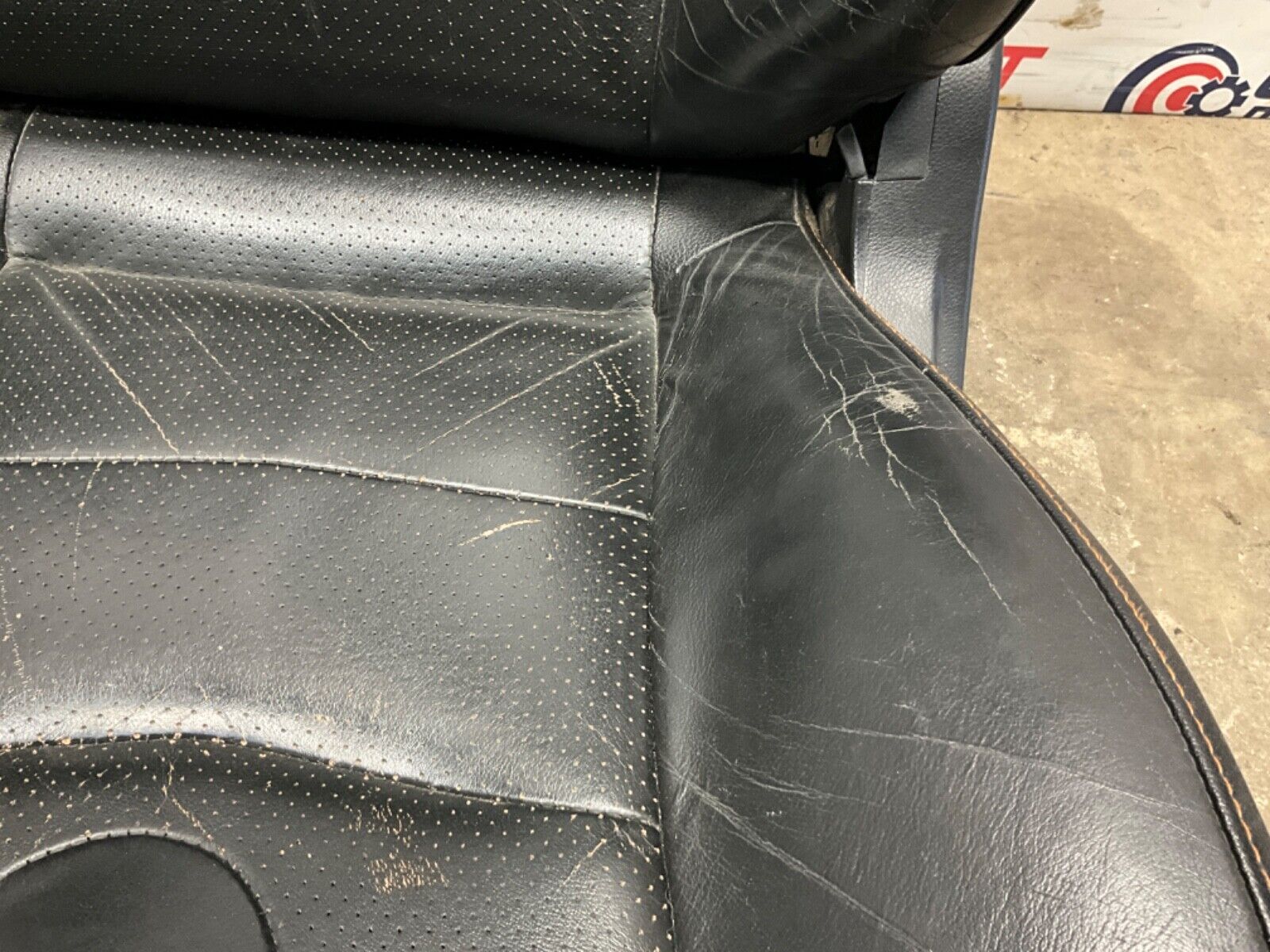 2004 Nissan Z33 350Z Driver Left Power Leather Seat with Switches OEM 22BLCF9 - On Point Parts Inc