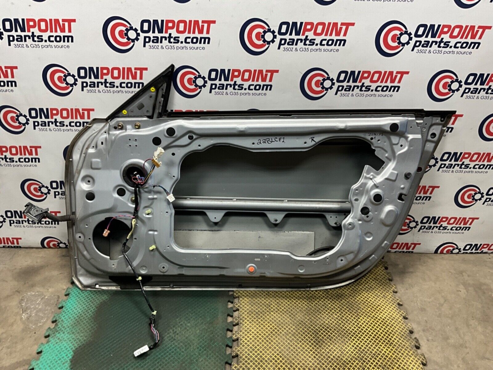 2004 Nissan Z33 350Z Passenger Right Door Shell OEM 22BLCF1 - On Point Parts Inc
