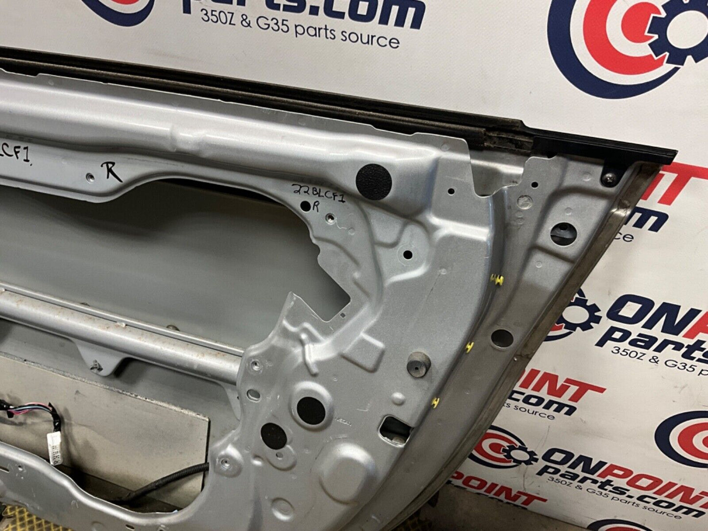 2004 Nissan Z33 350Z Passenger Right Door Shell OEM 22BLCF1 - On Point Parts Inc