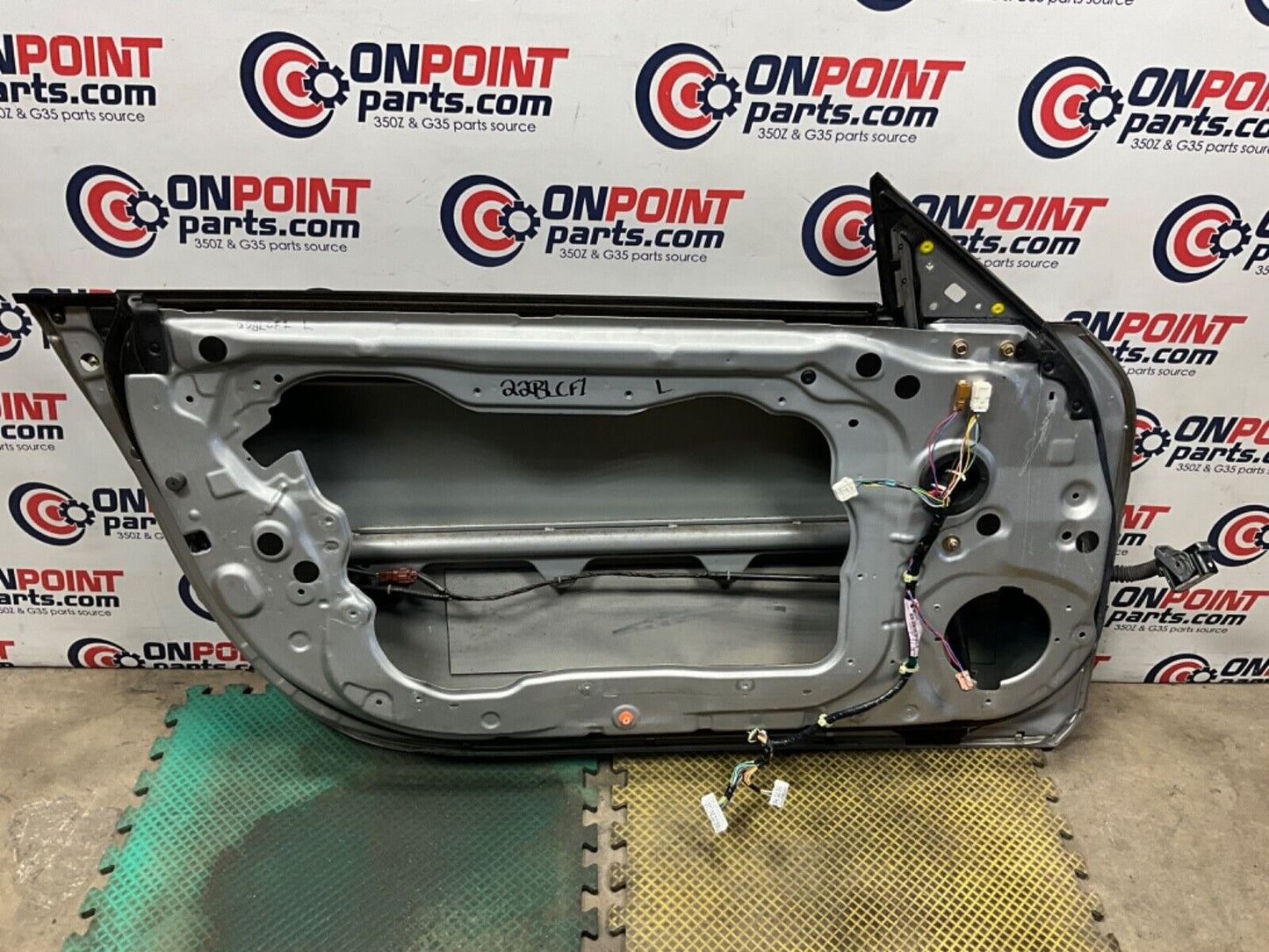 2004 Nissan Z33 350Z Driver Left Door Shell OEM 22BLCF1 - On Point Parts Inc