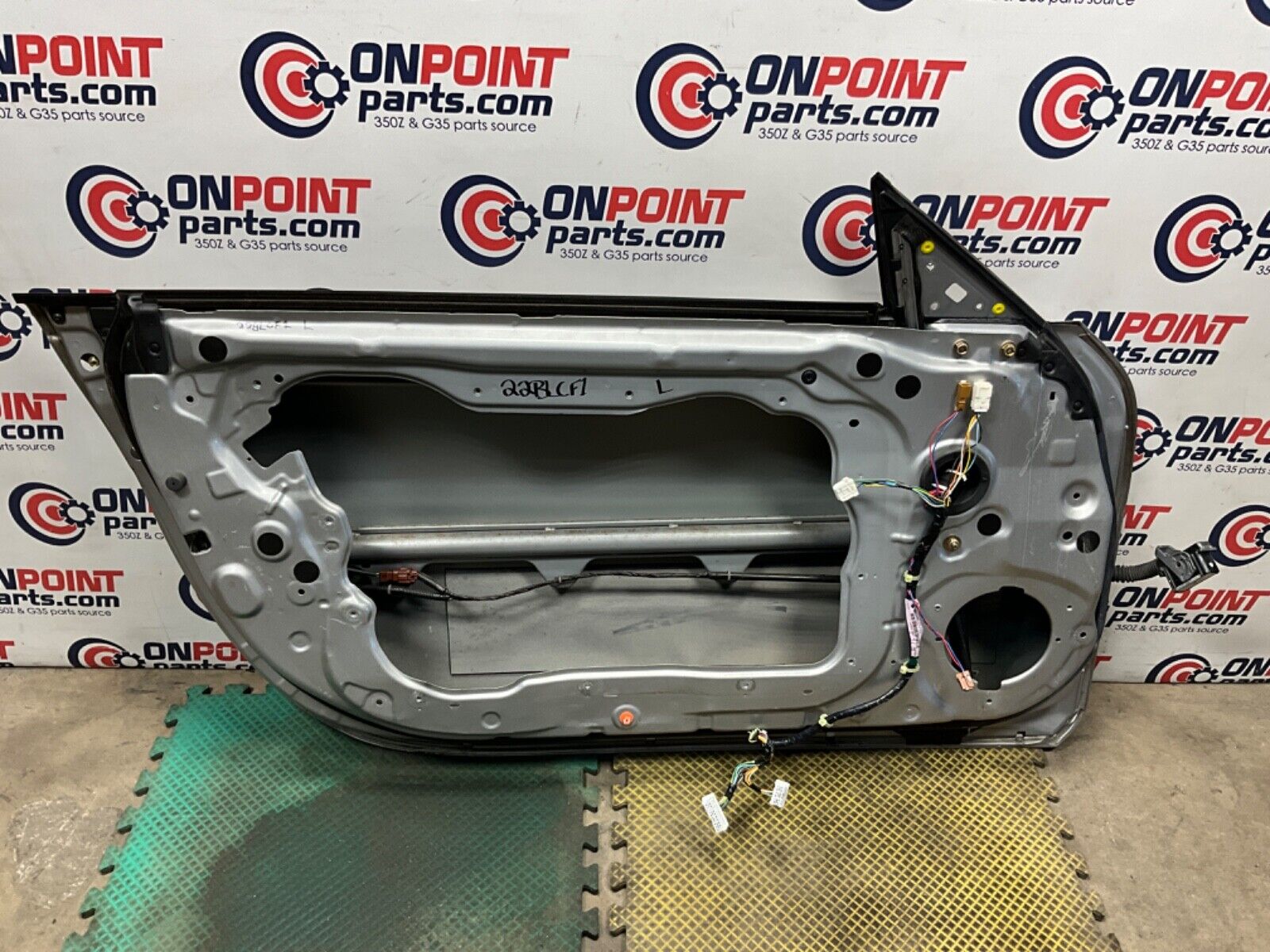 2004 Nissan Z33 350Z Driver Left Door Shell OEM 22BLCF1 - On Point Parts Inc