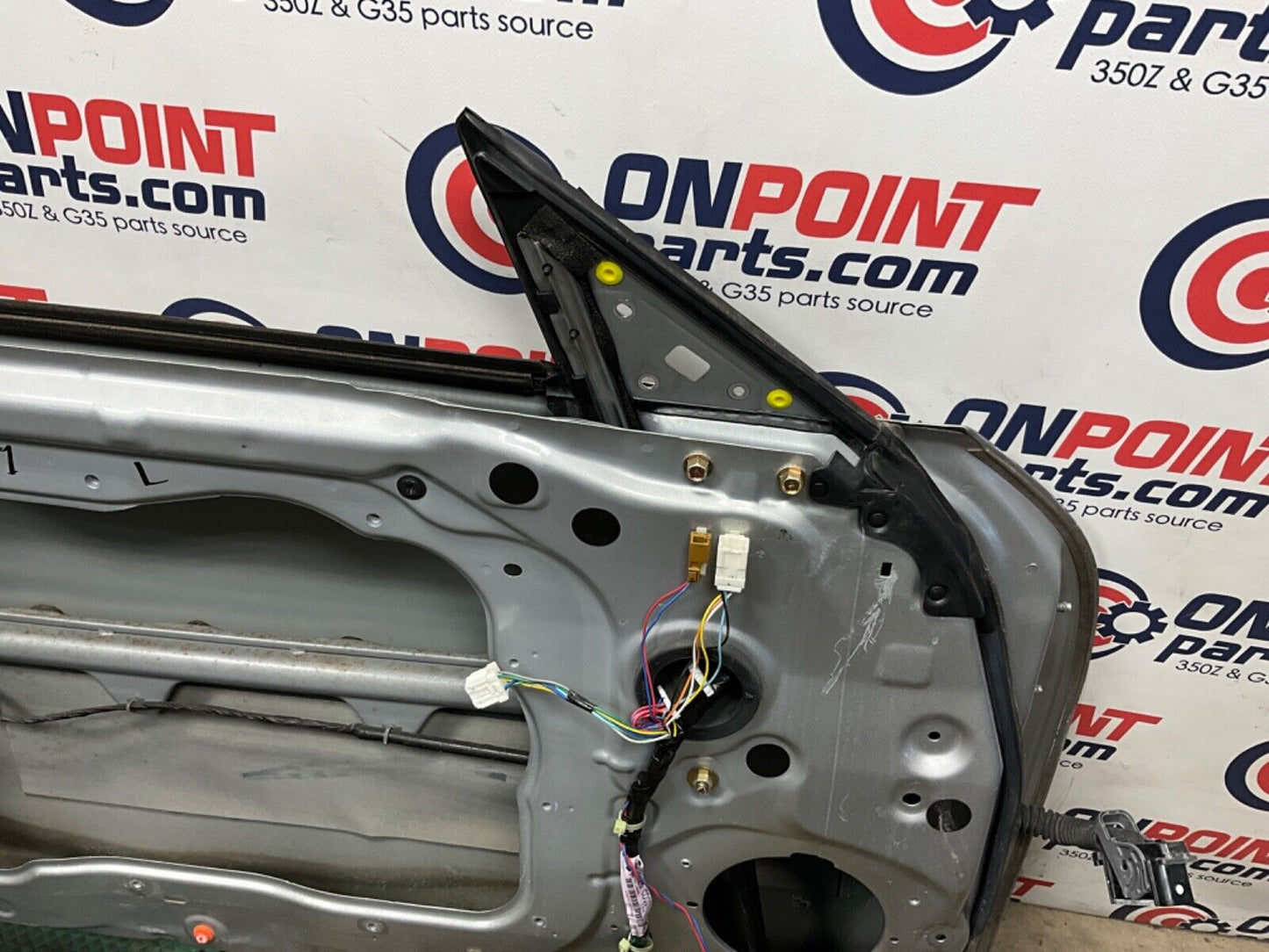 2004 Nissan Z33 350Z Driver Left Door Shell OEM 22BLCF1 - On Point Parts Inc