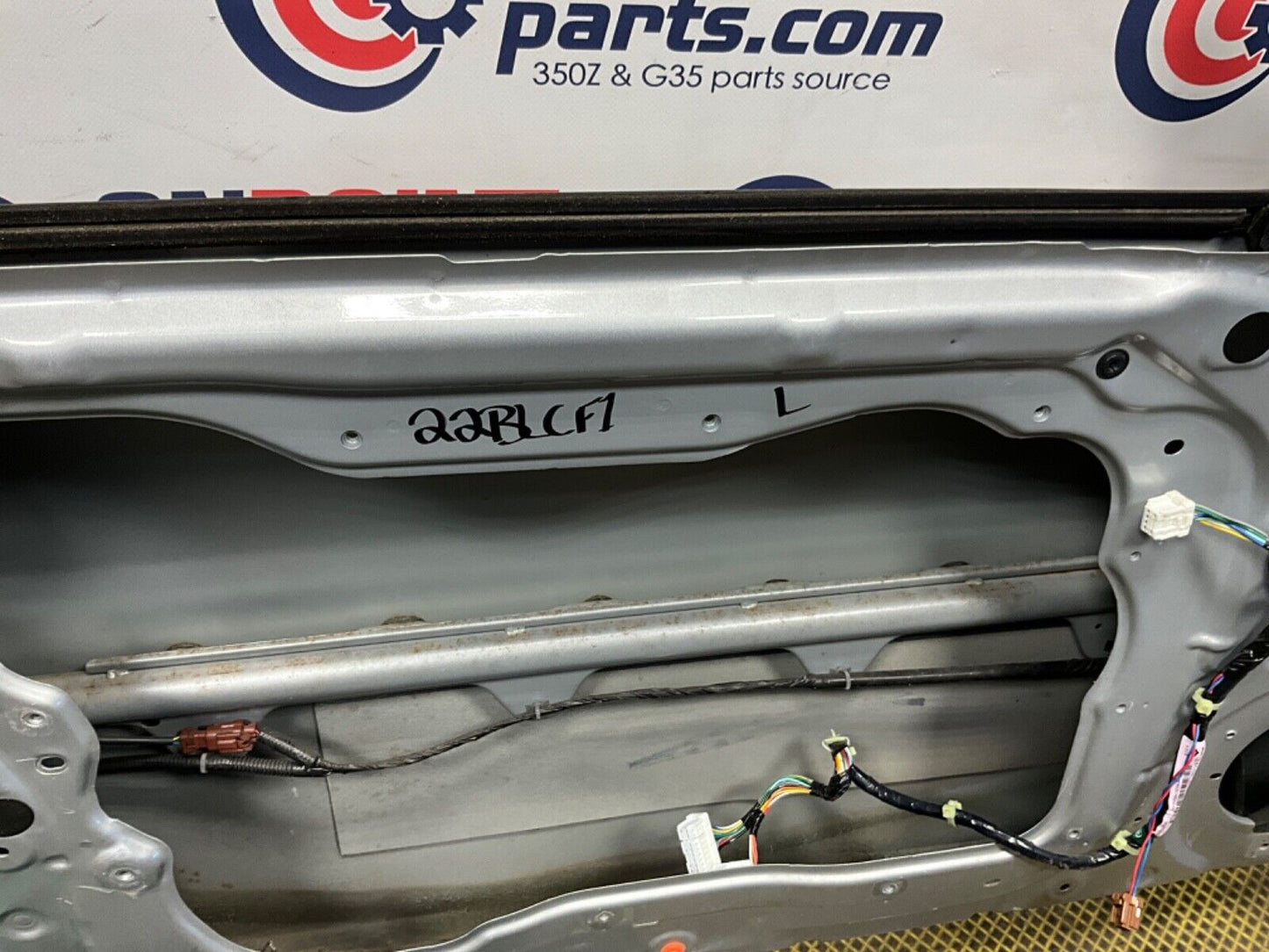 2004 Nissan Z33 350Z Driver Left Door Shell OEM 22BLCF1 - On Point Parts Inc
