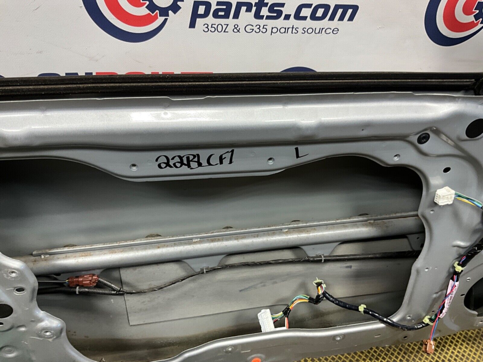 2004 Nissan Z33 350Z Driver Left Door Shell OEM 22BLCF1 - On Point Parts Inc