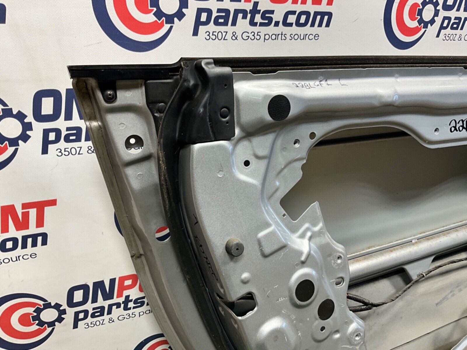 2004 Nissan Z33 350Z Driver Left Door Shell OEM 22BLCF1 - On Point Parts Inc