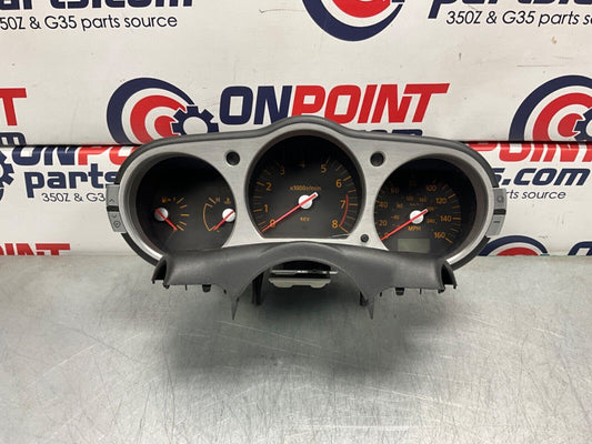 2004 Nissan Z33 350Z Speedometer Instrument Gauge Cluster 90k Manual OEM 22BLCFA - On Point Parts Inc