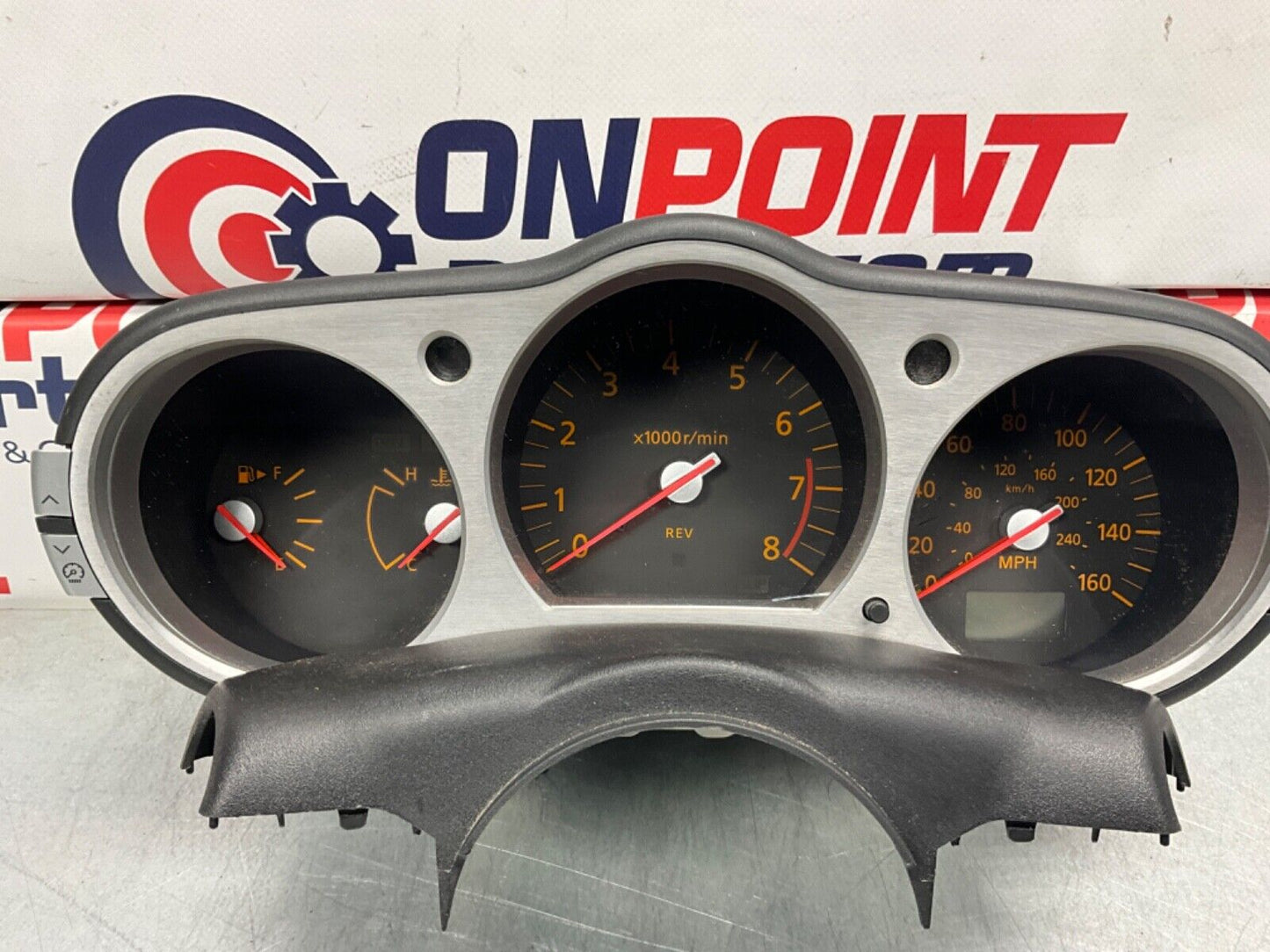 2004 Nissan Z33 350Z Speedometer Instrument Gauge Cluster 90k Manual OEM 22BLCFA - On Point Parts Inc