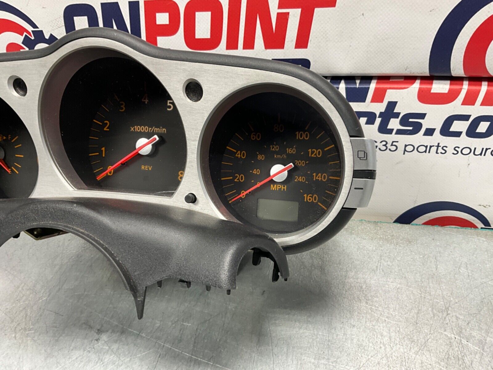 2004 Nissan Z33 350Z Speedometer Instrument Gauge Cluster 90k Manual OEM 22BLCFA - On Point Parts Inc