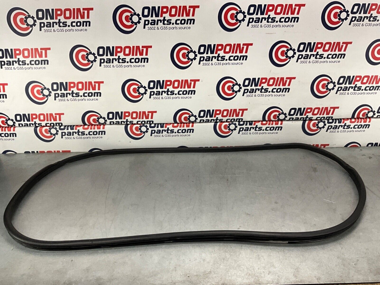 2004 Nissan Z33 350Z Driver Left Door Body Seal Weatherstrip OEM 22BLCFA - On Point Parts Inc