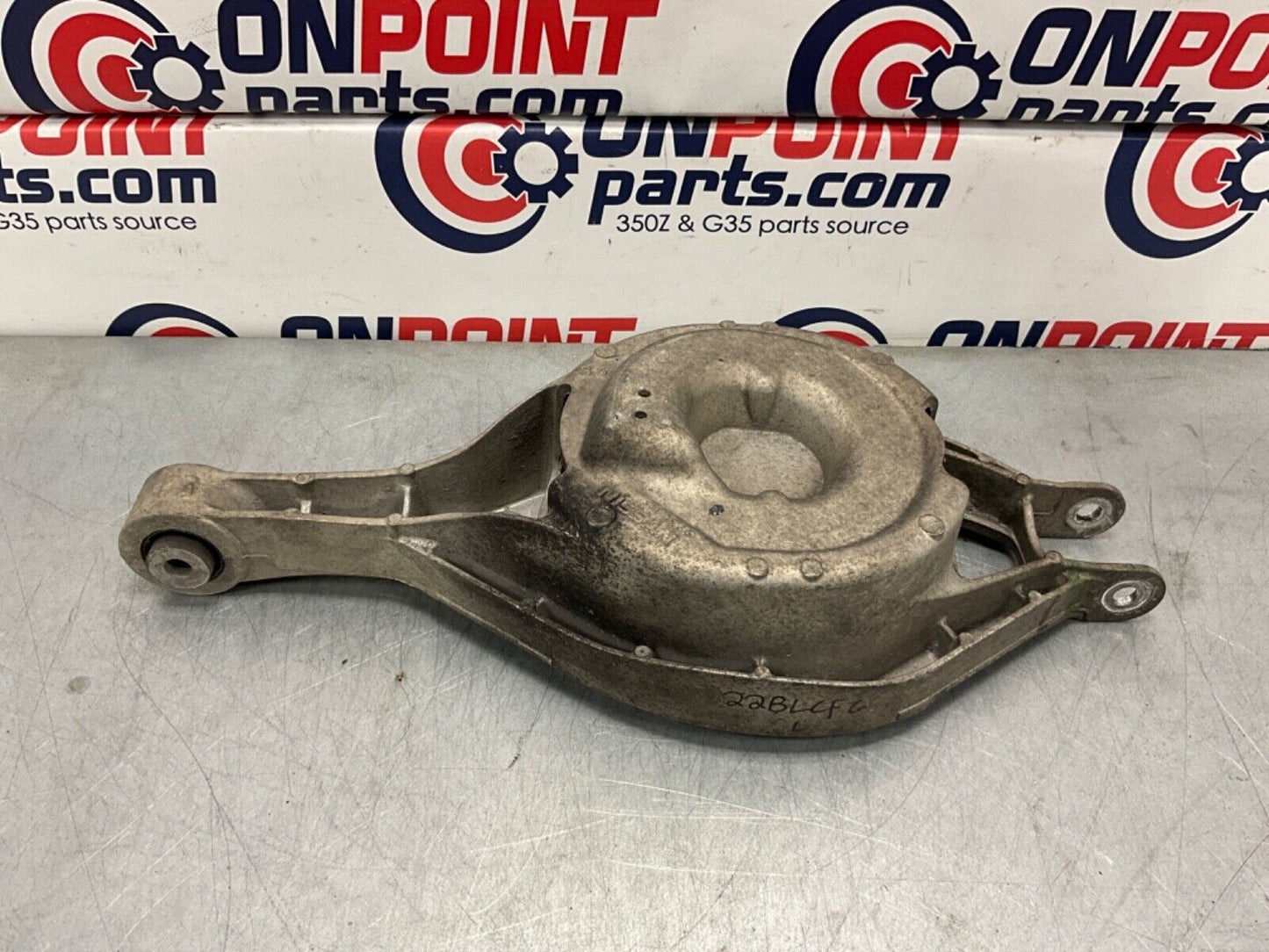 2004 Nissan Z33 350Z Driver Left Rear Suspension Coil Spring Bucket OEM 22BLCFG - On Point Parts Inc