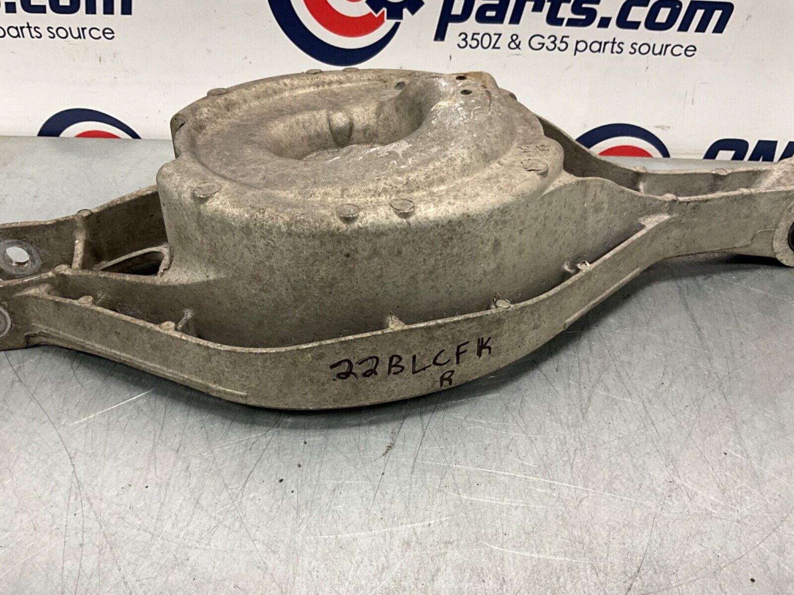 2004 Nissan Z33 350Z Passenger Right Rear Coil Spring Bucket OEM 22BLCFK - On Point Parts Inc