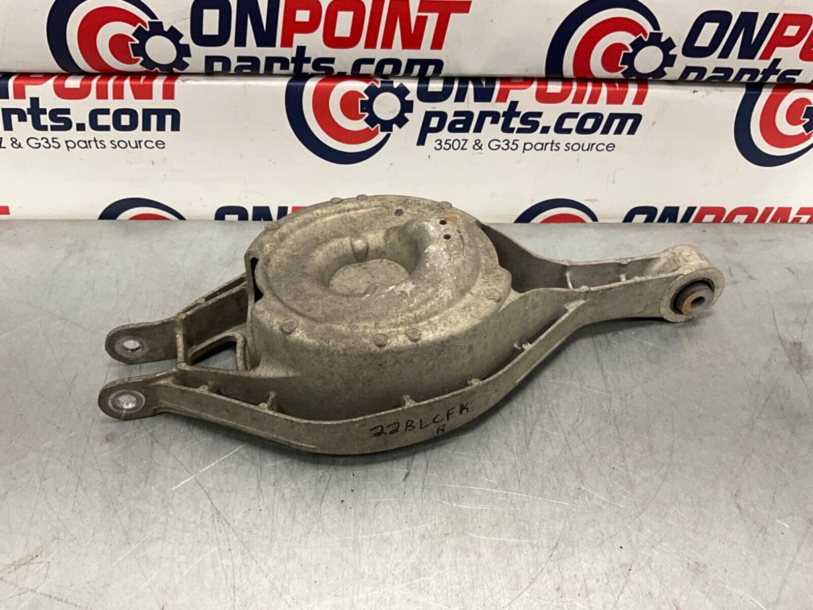 2004 Nissan Z33 350Z Passenger Right Rear Coil Spring Bucket OEM 22BLCFK - On Point Parts Inc