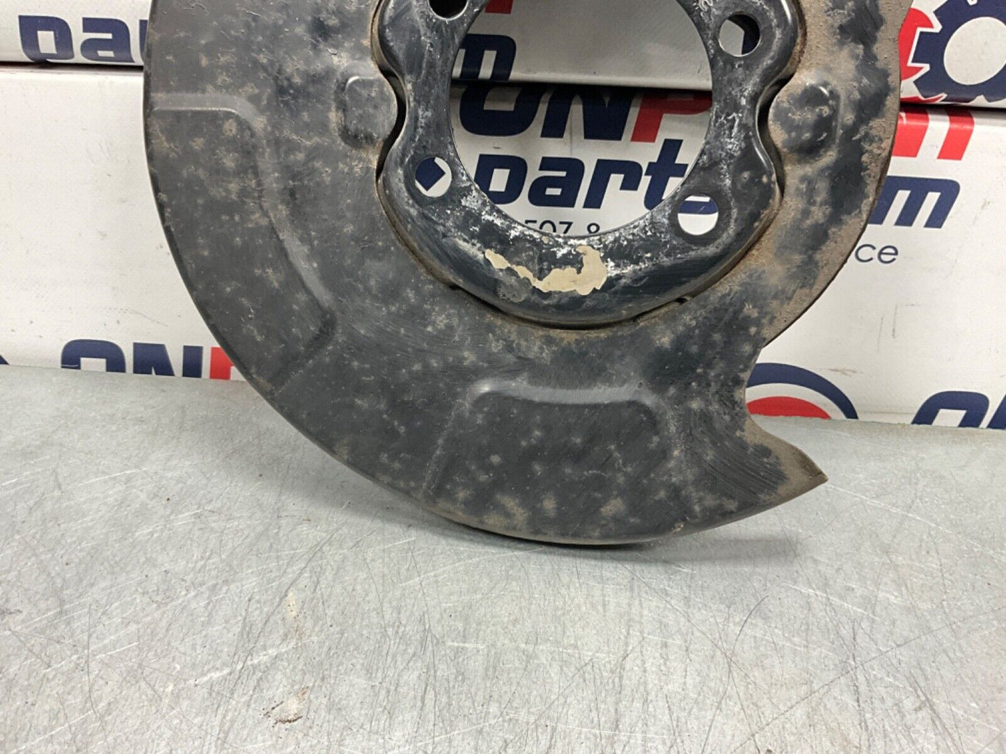 2004 Nissan Z33 350Z Passenger Right Rear Brake Dust Cover E Brake OEM 22BLCFK - On Point Parts Inc