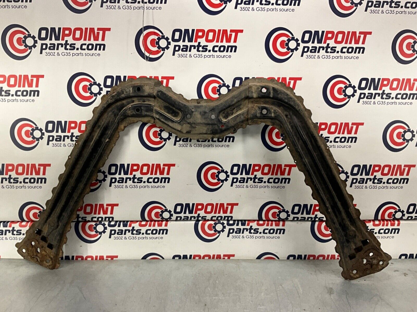 2004 Nissan Z33 350Z Rear Suspension Stay Brace Tunnel Crossmember OEM 22BLCF0 - On Point Parts Inc