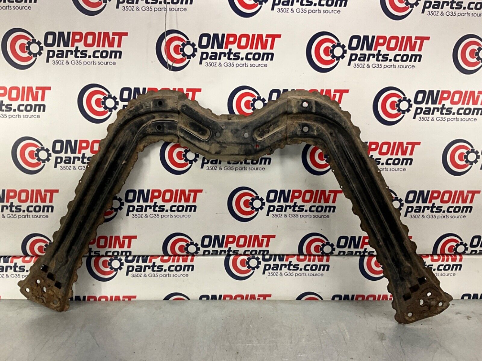 2004 Nissan Z33 350Z Rear Suspension Stay Brace Tunnel Crossmember OEM 22BLCF0 - On Point Parts Inc