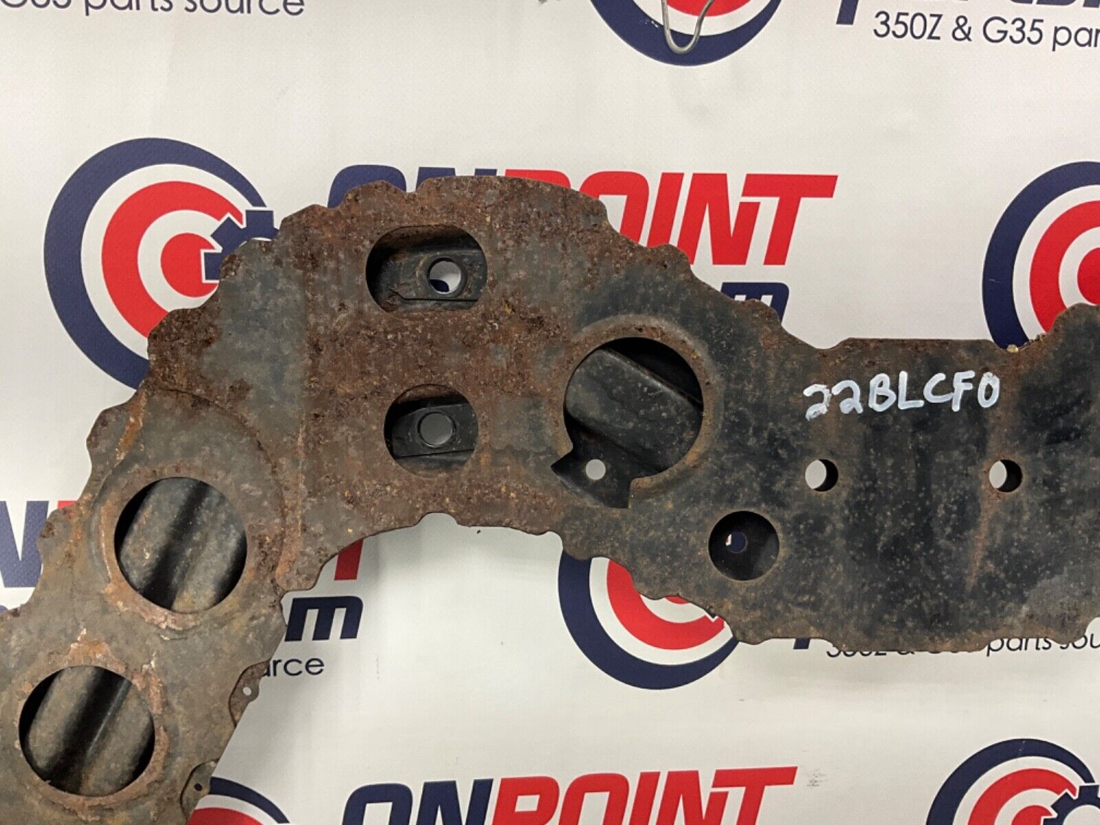 2004 Nissan Z33 350Z Rear Suspension Stay Brace Tunnel Crossmember OEM 22BLCF0 - On Point Parts Inc