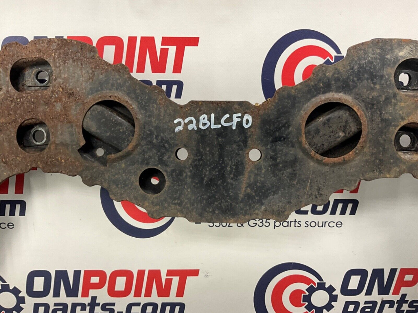 2004 Nissan Z33 350Z Rear Suspension Stay Brace Tunnel Crossmember OEM 22BLCF0 - On Point Parts Inc