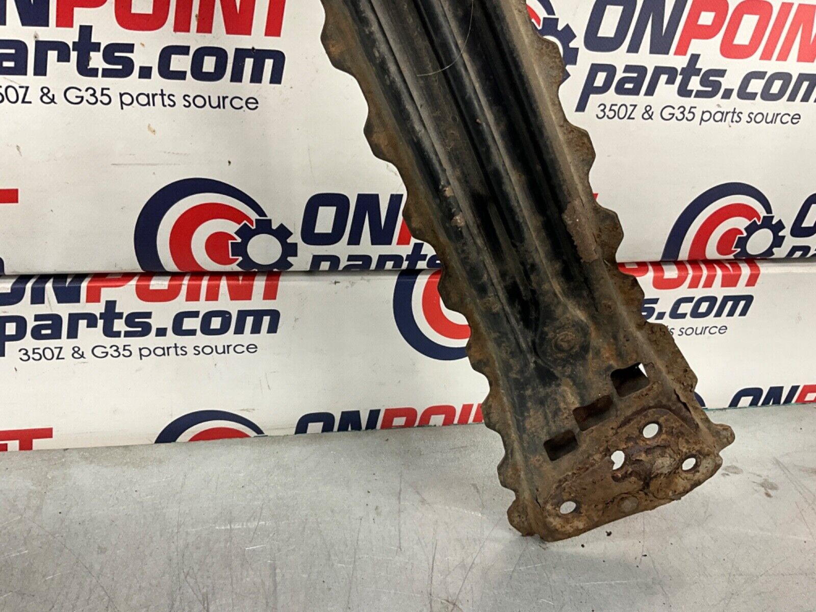 2004 Nissan Z33 350Z Rear Suspension Stay Brace Tunnel Crossmember OEM 22BLCF0 - On Point Parts Inc
