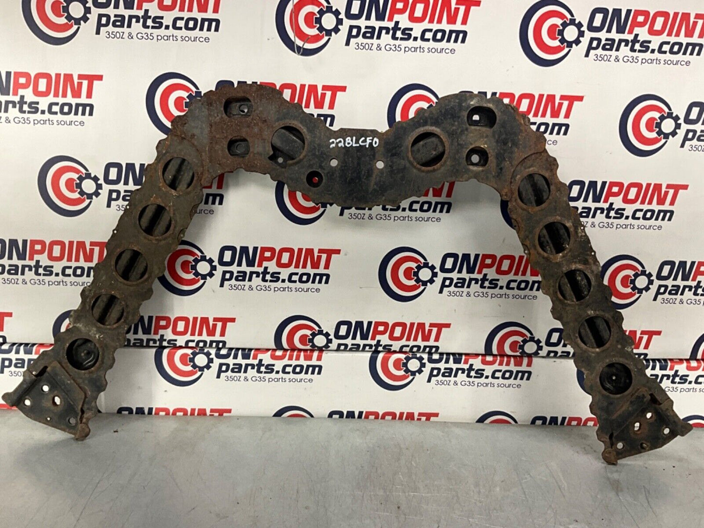 2004 Nissan Z33 350Z Rear Suspension Stay Brace Tunnel Crossmember OEM 22BLCF0 - On Point Parts Inc