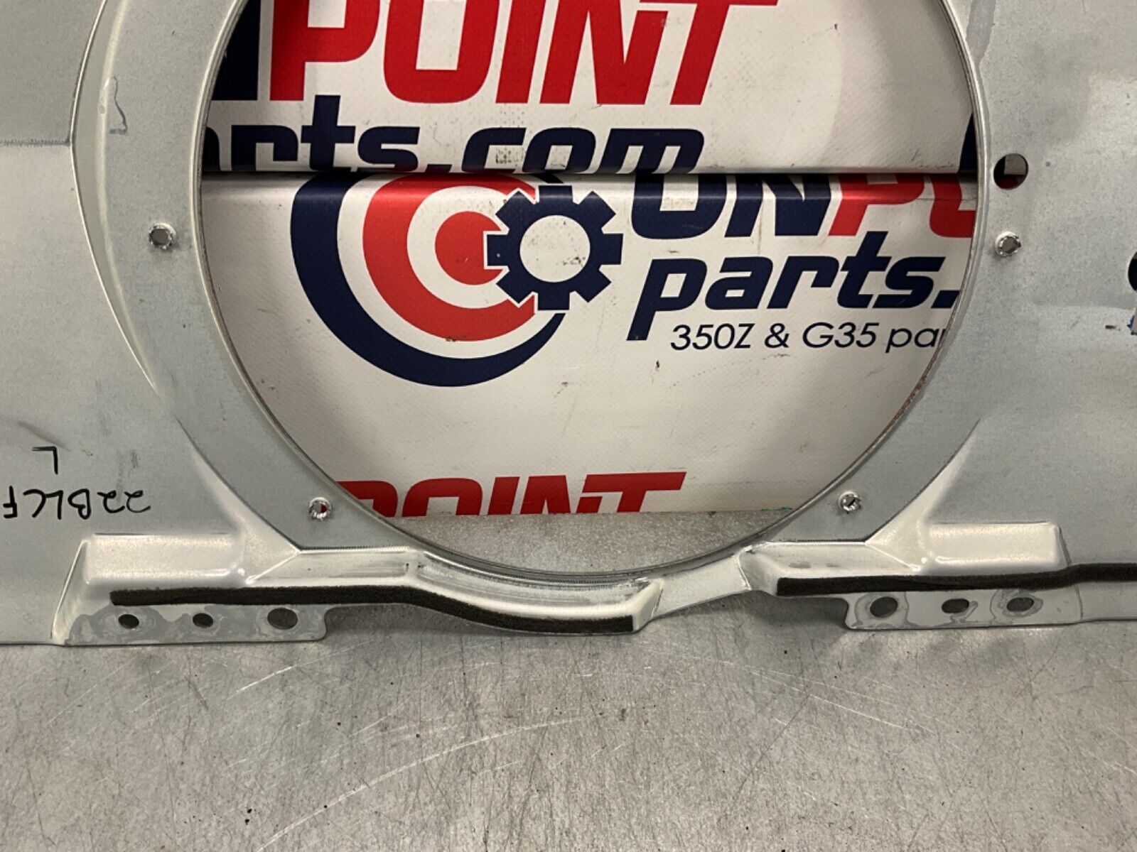 2004 Nissan Z33 350Z Driver Left Subwoofer Speaker Mount Bracket OEM 22BLCFG - On Point Parts Inc