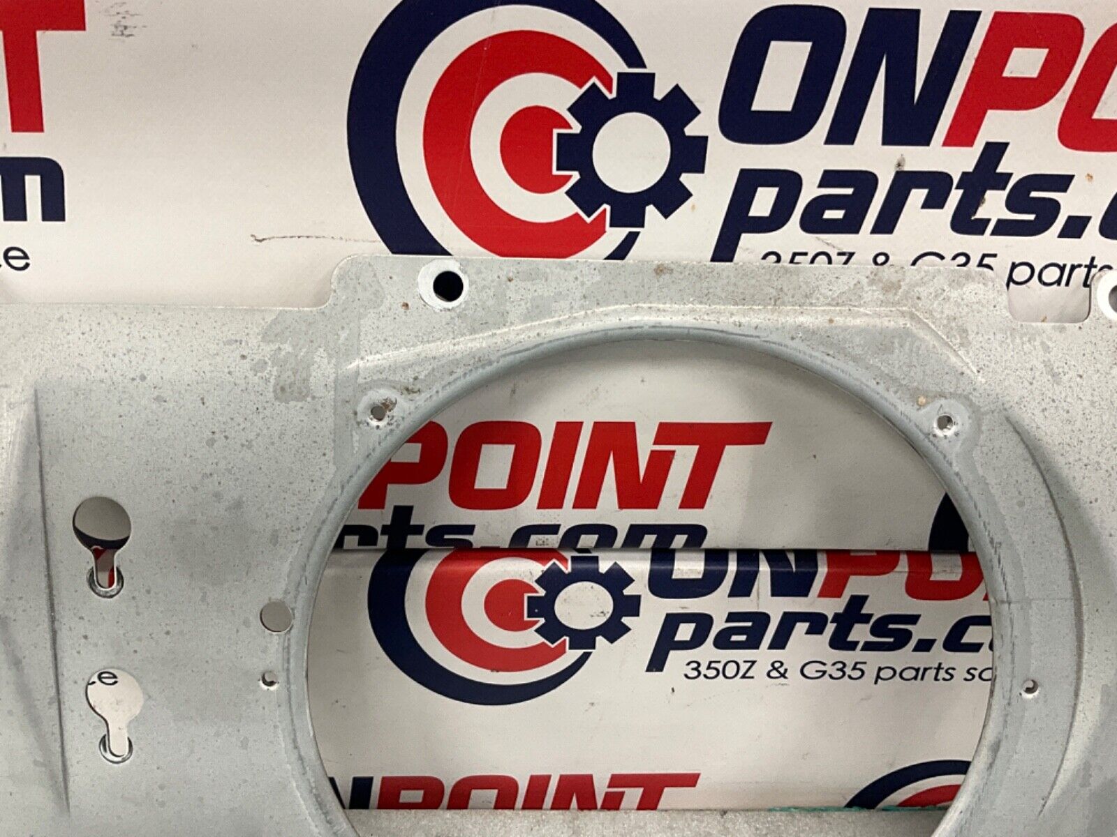 2004 Nissan Z33 350Z Driver Left Subwoofer Speaker Mount Bracket OEM 22BLCFG - On Point Parts Inc