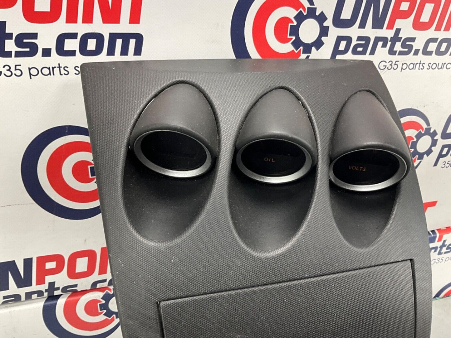 2004 Nissan Z33 350Z Center Dash Panel Storage Instrument Cluster OEM 22BLCF7 - On Point Parts Inc